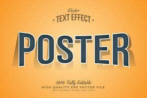 Poster Text Effect