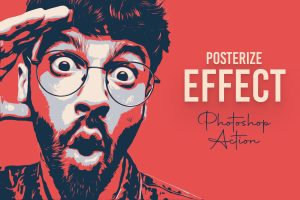 Posterize Effect Photoshop Action