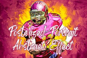 Posterized Portrait Abstract Effect