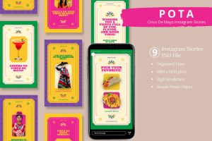 Pota – Cinco de Mayo Instagram Story & Canva