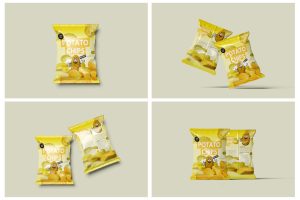 Potato Chips Mockup