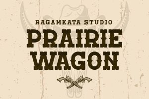 Prairie Wagon – Classic Western Font