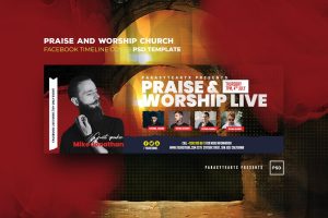 Praise & Worship Church Facebook Timeline Cover