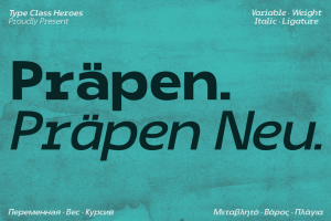 Prapen Font