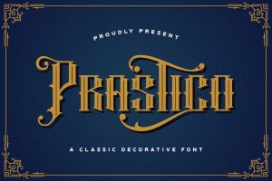 Prastico – Blackletter Font