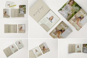 Presentation folder mockups