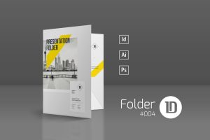 Presentation Folder Template 004