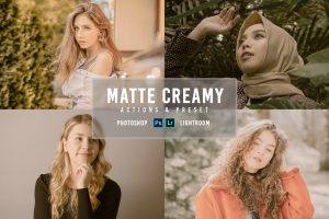 Presets & Actions – Matte Creamy