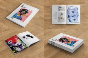 Print and Screen Magazine Mockups