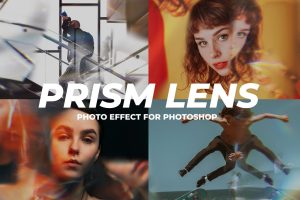 Prism Lens Photo Effect for Photoshop