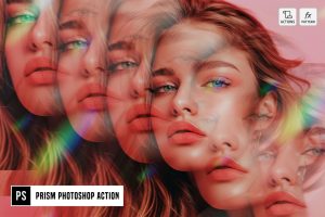 Prism Photoshop Action