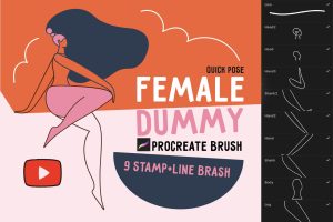 Procreate brush “Female dummy”