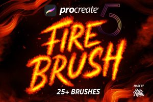 PROCREATE FIRE BRUSH