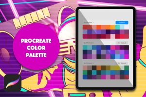 Procreate Palette – Synthwave