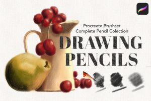 Procreate Pencil Drawing Collection