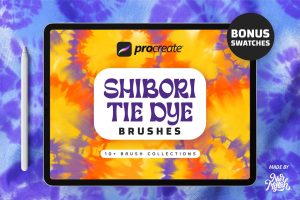Procreate Shibori Tie Dye