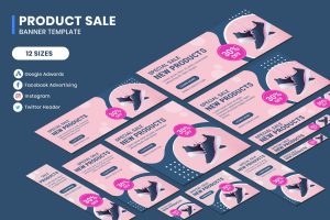 Product Banners Google Adwords Banner Template