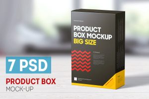 Product Box Mock-up