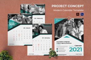 Project Concept Calendar Portrait