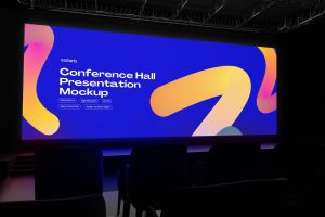 Projector Screen Mockup