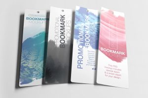 Promotional Bookmark Mockup