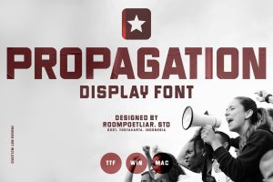 Propagation Font