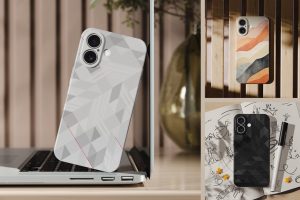 Protective Plastic Phone Case Mockup