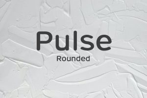 Pulse Rounded – A Modern Typeface