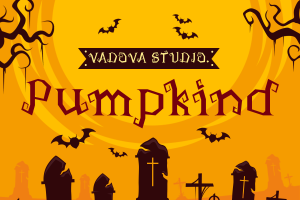 Pumpkind Font