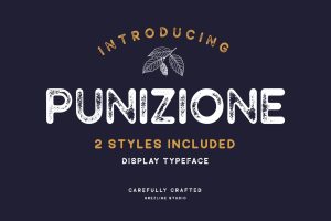 Punizione – Vintage Font