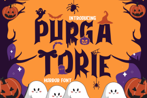 Purgatorie – Halloween Font