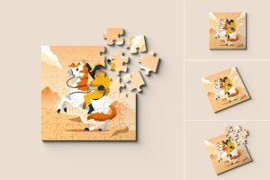 Puzzle Mockups