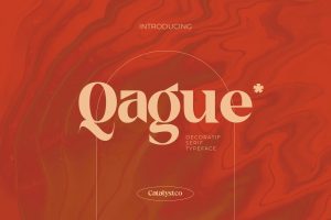 Qague Decorative Serif Font