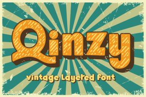 Qinzy – Vintage Font