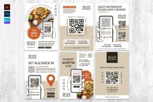 QR Code Flyer Templates