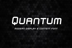 Quantum – Modern Font