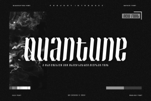 Quantune – Old English Font