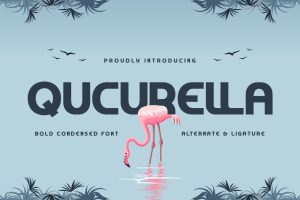 Qucurella – Bold Condensed Font