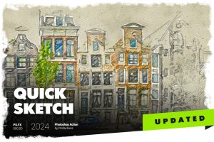 Quick Sketch Photoshop Action