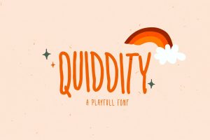 Quiddity Playful Font