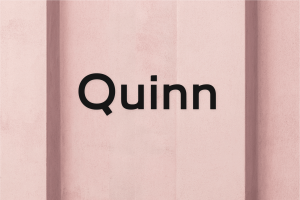 Quinn – A minimal sans serif