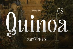 Quinoa – Art Nouveau Font