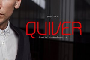 Quiver – Modern Futuristic Fashion Font