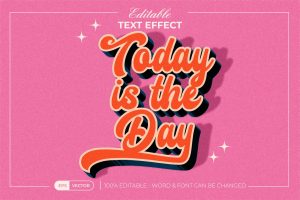 Quote Text Effect Vintage Style