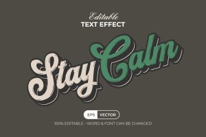 Quote Text Effect Vintage Style