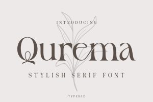 Qurema – Stylish Serif Font
