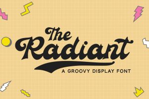 Radiant – Groovy Font