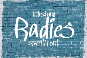 Radies – Graffiti Font