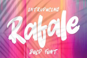 Rafale | Bold Font