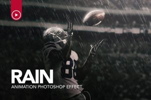 Rain Animation Photoshop Action